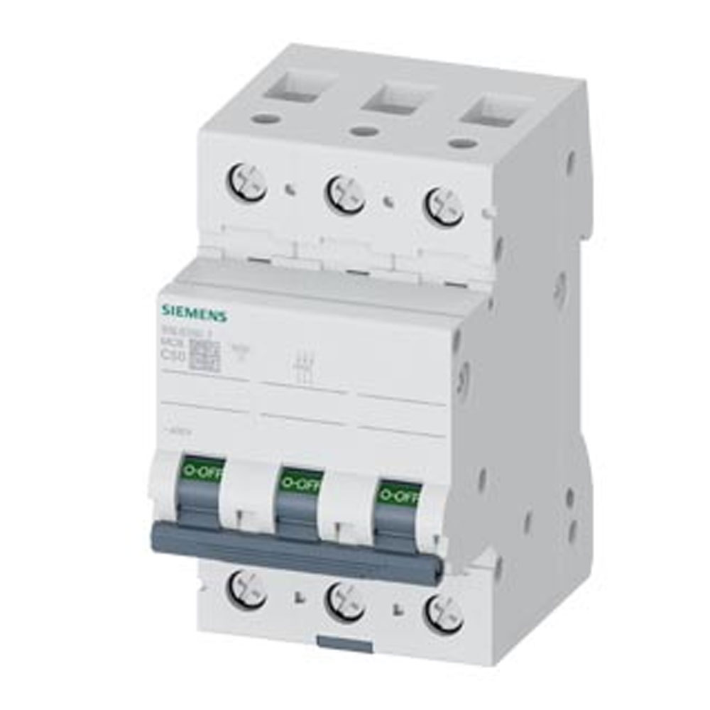 کلید مینیاتوری سه پل 50 آمپر زیمنس تیپ C